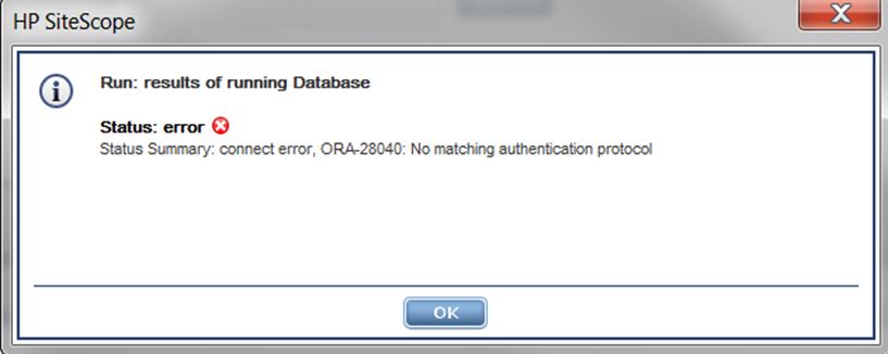 Ora 28040 no matching authentication protocol как исправить oracle 19c